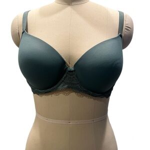 Auden "Daydream" Bra size 40D, EUC. Eucalyptus Green